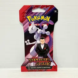 1x Destined Rivals - Scarlet & Violet Sealed Pokemon Card Sleeved Booster Pack - Image 1