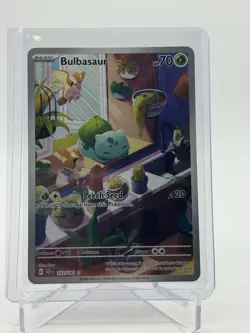 Pokemon Bulbasaur Sv07 Stellar Crown Card 143/142 SCR - Image 1