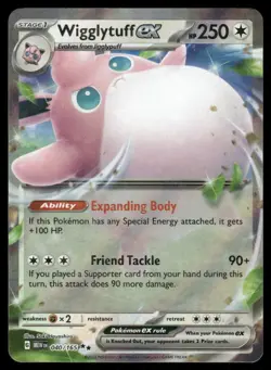 Pokemon Cards Wigglytuff ex 040/165 151 Double Rare NM - Image 1