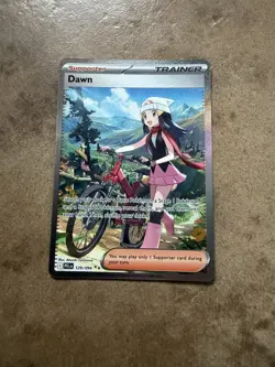 Dawn 129/094 Me02: Phantasmal Flames Holo Near Mint Pokemon Card - Image 1