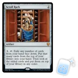 SCROLL RACK Commander Legends Magic MTG MINT CARD - Image 1