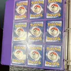 Pokemon TCG Card Lot Binder 1999 Charmander Pikachu Jigglypuff English 54 Cards - Image 2