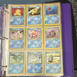 Pokemon TCG Card Lot Binder 1999 Charmander Pikachu Jigglypuff English 54 Cards - Image 3