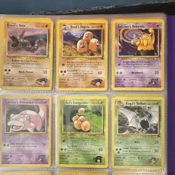 Pokemon TCG Card Lot Binder 1999 Charmander Pikachu Jigglypuff English 54 Cards - Image 5
