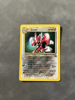 Scizor Black Star Promo #33 WOTC 1999 LP-NM Non Holo Card - Image 1