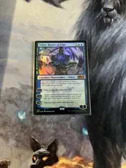 MTG - M21 276 - Teferi, Master of Time Core Set 2021 Foil NM - Image 1