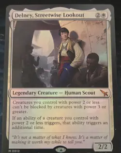 Delney, Streetwise Lookout **PLAYTEST** Murders at Karlov Manor Foil - Image 1