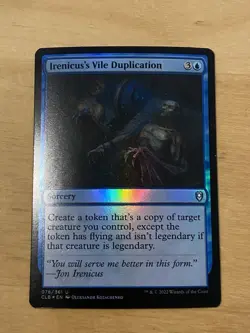 Irenicus's Vile Duplication FOIL CLB NM MTG - Image 1