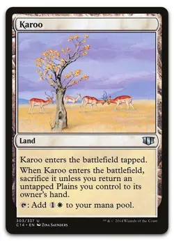 Karoo 4x MTG Magic The Gathering Commander 2014 NM Playset - Image 1
