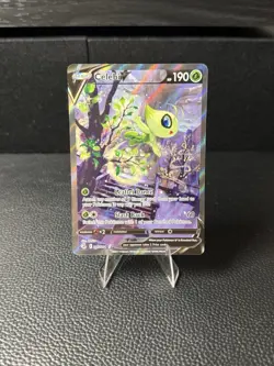 CELEBI V - ALTERNATIVE FULL ART / ALT FA - 245/264 - POKEMON FUSION STRIKE - NM - Image 1