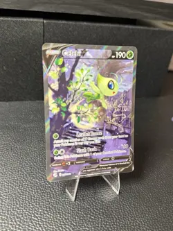 CELEBI V - ALTERNATIVE FULL ART / ALT FA - 245/264 - POKEMON FUSION STRIKE - NM - Image 3