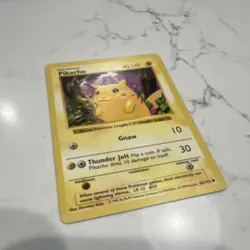 Pokemon TCG Pikachu Base Set 58/102 40 HP Common Regular English Card - Image 3