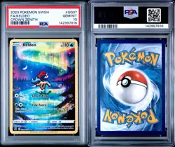 2023 Pokemon Sword And Shield Crown Zenith Fa Keldeo #GG07 PSA 10 - Image 3