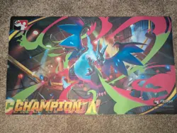 Mega Charizard EX League Cup Champion Playmat Pokemon TCG - Image 1