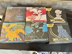 Pokemon Elite Trainer Box (ETB) Mega Evolution Lot - 6 Sets Sealed - Image 1