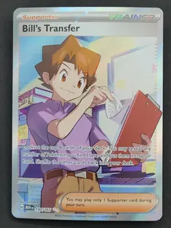 Bill's Transfer 194/165 Ultra Rare Scarlet & Violet 151 Pokemon TCG - Image 1