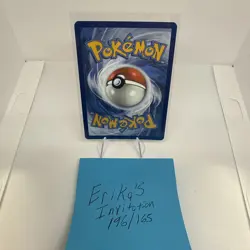 Pokemon TCG Scarlet & Violet Trainer Supporter Erika's Invitation 196/165 - Image 3
