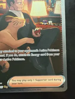 Pokemon Giovanni's Charisma 204/165 Sv: Scarlet & Violet 151 (NM) - Image 5