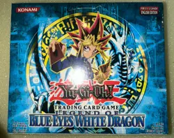 Yu-Gi-Oh! Legend of Blue Eyes White Dragon Booster Box 2002. Factory Sealed - Image 1