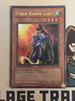 Cyber Harpie Lady SP1-EN001 Limited Edition Ultra Rare YuGiOh - Image 2