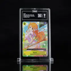 2025 ONE PIECE STARTER DECK 29: EGGHEAD #ST29-008 NAMI ALT ART TAG 10 GEM MINT - Image 1