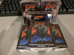 RAGE Limited Edition The Werewolf Acopalypse Trading Card Game 60 cards - Image 1