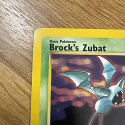 Pokemon Card - Brock's Zubat Gym Heroes 24/132 Rare NM - Image 2
