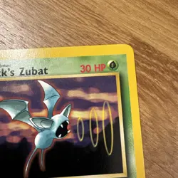 Pokemon Card - Brock's Zubat Gym Heroes 24/132 Rare NM - Image 3