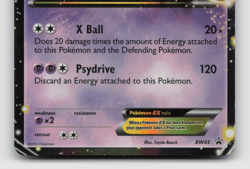 Pokemon Mewtwo-EX TCG Black White Holo Card BW45 Promo LP - Image 5