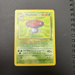 VILEPLUME 31/64 - Jungle Edition - Non Holo - Vintage Pokemon Card - Image 1