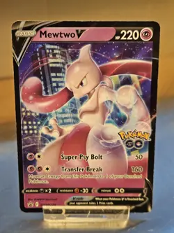 Mewtwo V Swsh223 Swsh: Sword & Shield Promo Cards Holo LP - Image 1
