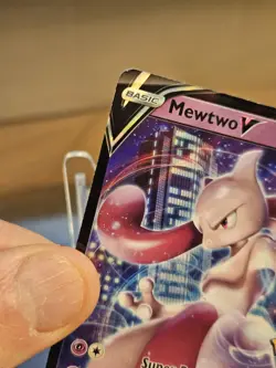 Mewtwo V Swsh223 Swsh: Sword & Shield Promo Cards Holo LP - Image 3