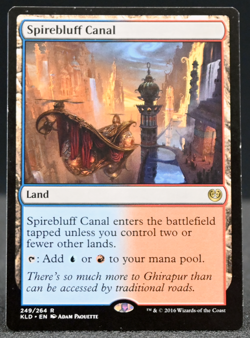 Spirebluff Canal – 249 – Kaladesh – Regular Rare – Light Play – MTG - Image 1