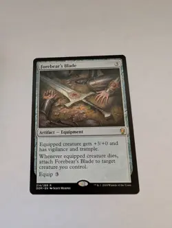Forebear's Blade Dominaria Regular MTG - Image 1