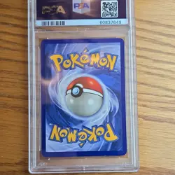 Pokemon TCG Moltres Holo Rare Fossil Unlimited 12/62 1999 PSA 7 - Image 2