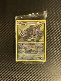 SEALED Steelix 24/95 League Promo x40 HGSS Unleashed Crosshatch Pokemon Card - Image 1