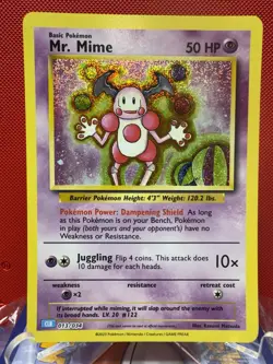 Pokemon TCG Mr. Mime Trading Card Game Classic 013/034 Holo Classic NM #598 - Image 1