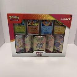 Pokemon Costco Scarlet & Violet 151 Mini Tin 5-pack (Magneton) - Image 1