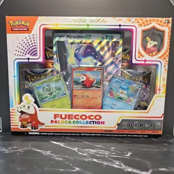 Pokemon TCG Fuecoco Paldea Collection Box Miraidon EX Variant - Image 1