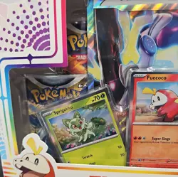 Pokemon TCG Fuecoco Paldea Collection Box Miraidon EX Variant - Image 2