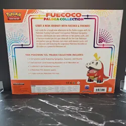 Pokemon TCG Fuecoco Paldea Collection Box Miraidon EX Variant - Image 5