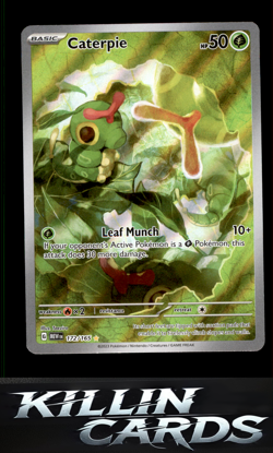 Caterpie - 172/165 172/165 Pokemon Illustration Rare SV: Scarlet & Violet 151 Ca - Image 1