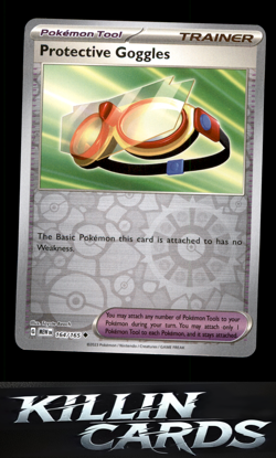 Reverse Holofoil Protective Goggles 164/165 Pokemon Uncommon SV: Scarlet & Viole - Image 1