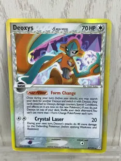 Deoxys Holo Rare 5/110 (Delta Species Normal) Holon Phantoms Pokemon TCG 2006 - Image 1