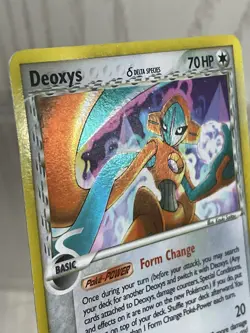 Deoxys Holo Rare 5/110 (Delta Species Normal) Holon Phantoms Pokemon TCG 2006 - Image 3