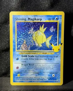 Shining Magikarp 66/64 Pokemon TCG Celebrations Classic Collection - Image 1
