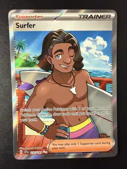 Surfer 235/191 - Pokemon TCG - Scarlet & Violet Surging Sparks - Image 1