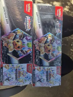 Pokemon Scarlet And Violet Prismatic Evolutions Booster Bundle Surprise Box 1... - Image 1