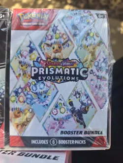 Pokemon Scarlet And Violet Prismatic Evolutions Booster Bundle Surprise Box 1... - Image 3