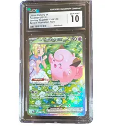 Pokemon Lillie's Clefairy ex 184/159 Special Illustration Rare Holo CGC 10 Jour… - Image 1